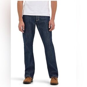 Nautica Men's Dark Wash Relaxed Fit Bootcut Jeans Size 40 / 34